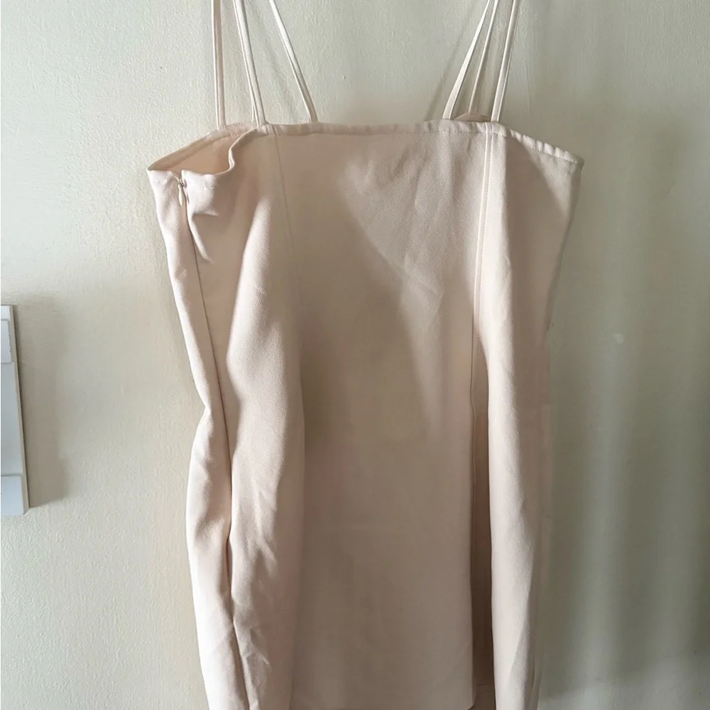 Zara Cream Mini Skirt - Picture 5 of 5